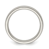 Edward Mirell Titanium Half Round 4mm Polished Band Size 9